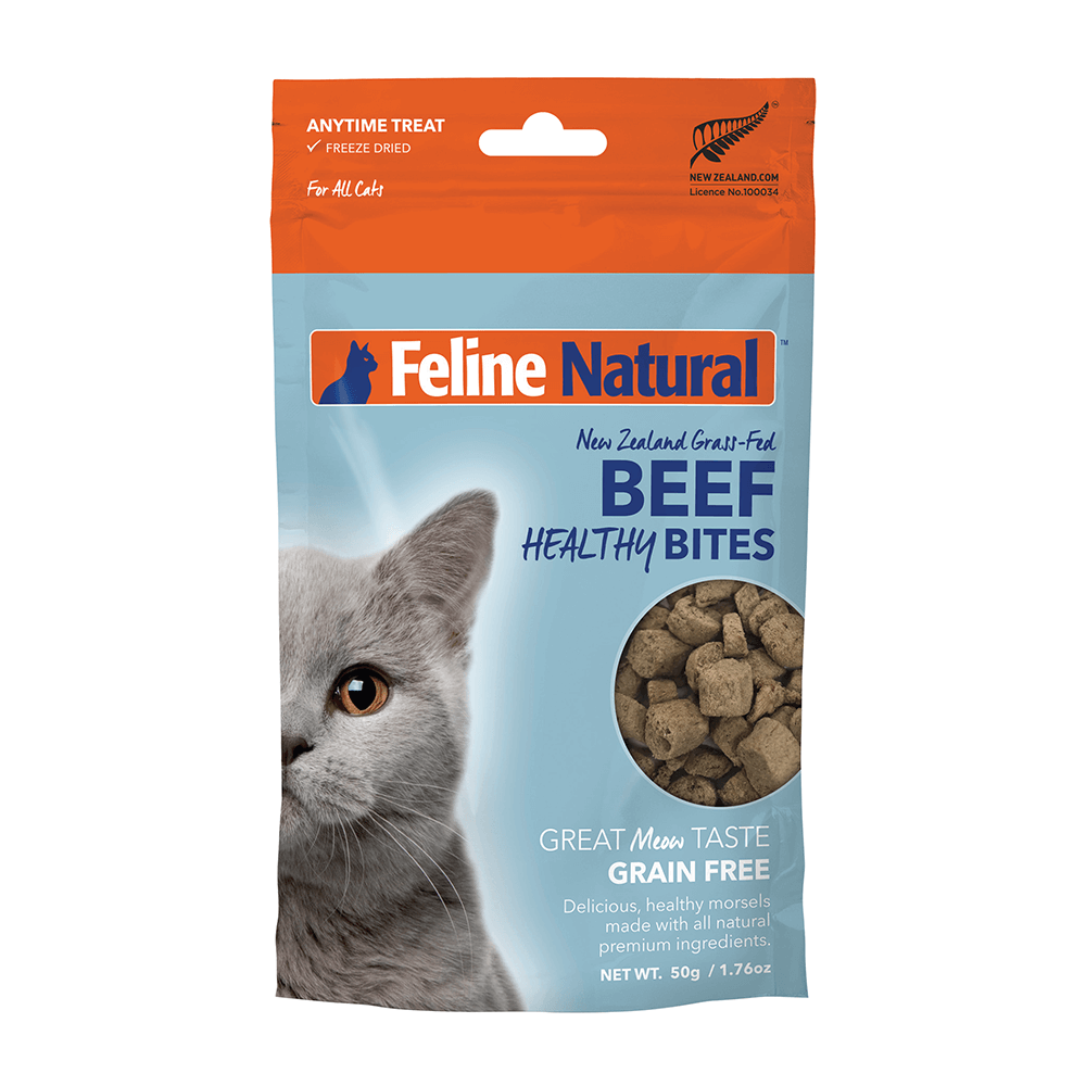 Feline Natural Beef Healthy Bites For Cat 50g